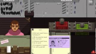 Lets Play Papers Please  Day 4 [upl. by Nilrac]