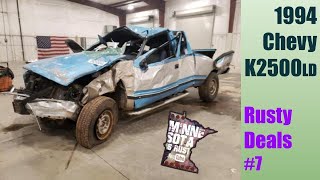 What a RIDE 1994 Chevy LD K2500 RUSTY DEALS 7 [upl. by Mavra]