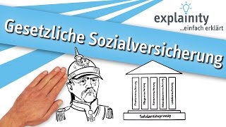 Gesetzliche Sozialversicherung einfach erklärt explainity® Erklärvideo [upl. by Adnoval588]