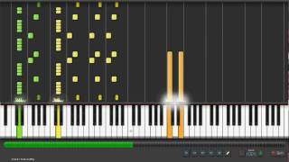 Synthesia  Beast and the Harlot Piano Tutorial [upl. by Mikey]