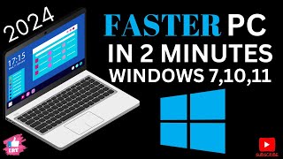 How to Faster PC in 2 Minutes 2024 [upl. by Thirzi]