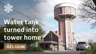 From old Belgian water tank to dream tower house with a view [upl. by Kathrine554]