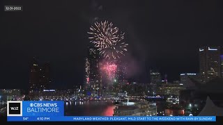 Baltimores Inner Harbor New Years Eve fireworks celebration details announced [upl. by Vivianne]