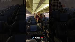 ✈️️ Passengers are quitting Belavia Belorussian Airlines aircraft after landing🇧🇾 travel belarus [upl. by Mya]