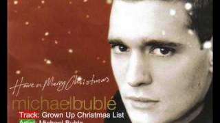 Michael Bublé  Grown Up Christmas List [upl. by Grubman]