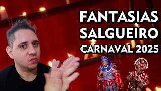 👀 REACT das Fantasias do Salgueiro para o Carnaval 2025 [upl. by Eidnar]