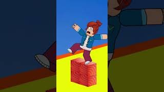 CARGO SKATES RUN CHALLENGE Red Bacon vs Blondie Girl  Who Will Wins Bacon Heart Funny Roblox Game [upl. by Aicele583]