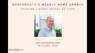 Interview with Joe Bauernfreund from AVI Global Trust [upl. by Ardnos]