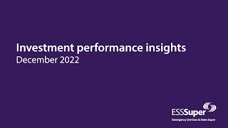 Investment performance insights December 2022 [upl. by Gere573]