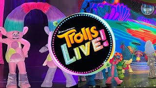 TROLLS LIVE  SHOW  ON STAGE CHARLOTTE NC 2022 [upl. by Quintessa]