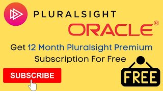 Get 12 Month Pluralsight Premium Subscription For Free  Get FREE Access to Oracle Cloud Courses [upl. by Kedezihclem]