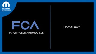 HomeLink®  How To  2025 Chrysler Dodge Jeep amp Ram Vehicles [upl. by Nilde]