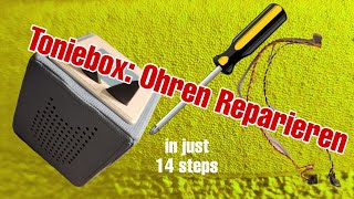 Toniebox Ohren Reparieren 🛠 Lautstärke und Tasten reagieren nicht austausch Anleitung 14 Steps [upl. by Mccreary]