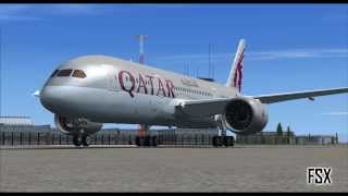 TSS Boeing 787 GEnX HD FSX [upl. by Aenel384]