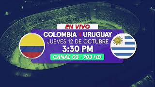 COLOMBIA vs URUGUAY EN VIVO desde Barranquilla por las Clasificatorias 2026  FECHA 3 [upl. by Onairotciv]