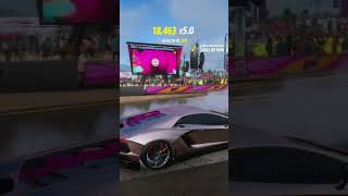 rose gold LBWK Lamborghini Aventador drift🔥 forzahorizon5 racinggames racinggame shorts [upl. by Hamas802]