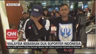 Malaysia Bebaskan Dua Suporter Indonesia [upl. by Netsreik821]