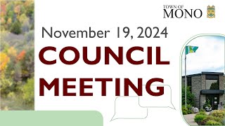 Special Council Meeting 192024  19 Nov 2024 [upl. by Lipcombe]