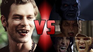 Klaus Mikaelson vs The Alpha Pack  Fantasy Fights 17 [upl. by Ammadis563]