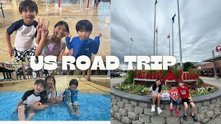 First Road Trip to Grand Forks USA  Canad Inns Splashers with Family [upl. by Saint677]