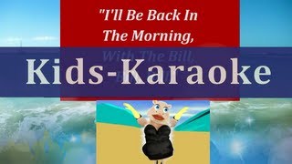 Karaoke  Miss Polly Had A Dolly  Sing Along With Lyrics [upl. by Ahel326]