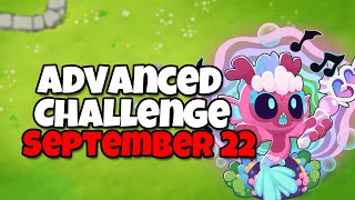 BTD6 Advanced Challenge  DartTower1450s Challenge  September 22 2024 [upl. by Aitnahc]