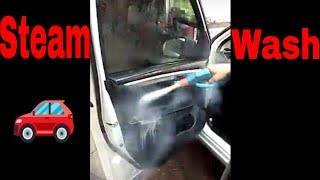 Steam Wash  Optima Steamer  Showroom Finish  Bacteria Free [upl. by Adlecirg887]