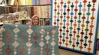 MADE MY OWN PATTERN Donnas FREE BEADS Quilt [upl. by Etana]