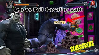 R5 Joe fixit vs Cavalier EQ science Nodes  definitely improvement  100k Sp2s  marvel champions [upl. by Lledrac]