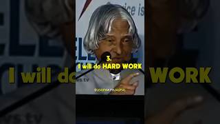 Apj Abdul kalams SUCCESS MANTRA for all the students [upl. by Anaiviv]