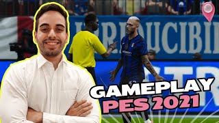 INTER DE MILÃO X ARSENAL  GAMEPLAY LIVE PES 2021  KLEBER  PC 60 FPS [upl. by Sirovaj]