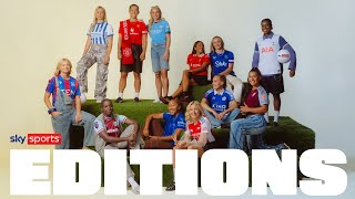 Twelve WSL Stars 🤝 One Cover Shoot  Sky Sports Editions [upl. by Nai]