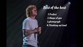 Ed Sheeran  best of the best song collection [upl. by Ayanat863]