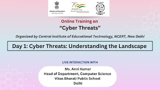 Online Training Day 1  Cyber Threats Understanding the Landscape [upl. by Danielson797]