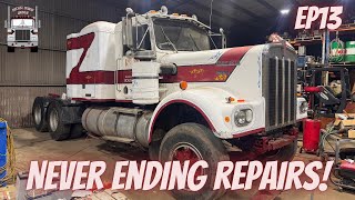 1973 Kenworth W Model Road to Roadworthy Episode 13 [upl. by Broder]