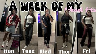 A week of my school fits ✰ chitchat daily grwm outfit details  Yana’s Diary [upl. by Aicenra275]