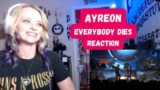 Ayreon  Everybody Dies LIVE  Reaction [upl. by Naffets198]