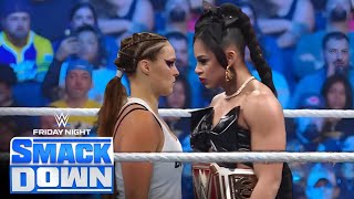 Ronda Rousey vs Bianca Belair  WWE Smackdown  FULL MATCH  WWE Sep 12 2024 [upl. by Nathanoj]