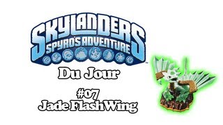 Skylander du jour 007  Jade Flash Wing enfin en France [upl. by Rori954]