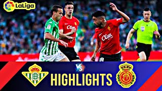 Mallorca VS Real Betis  Highlights  Spain Laliga  24 September 2024 [upl. by Esac]