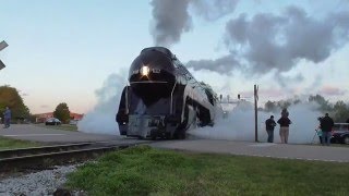 Norfolk amp Western J Class 611 Spencer to Lynchburg and Asheville April 910 2016 [upl. by Pendleton915]