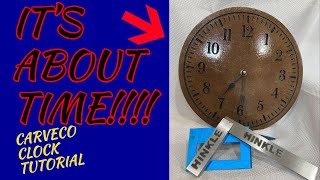 CARVECO MAKER CLOCK TUTORIAL [upl. by Atimed803]