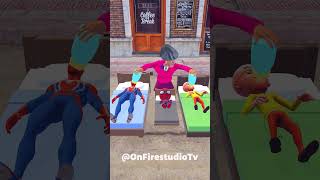 Heros From Ohio😂 animatedshort spiderman shorts [upl. by Devona]