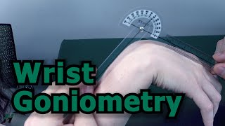 Wrist Goniometry [upl. by Bicknell]