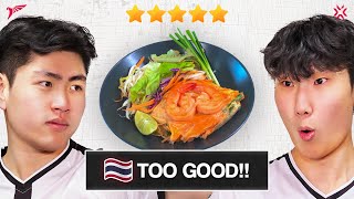 Valorant Pros Rate Thai Food ft JJAZ  TALON TRIES EP 2 [upl. by Jeramey]