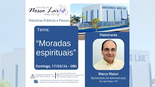 Palestra quotMoradas espirituaisquot [upl. by Friedland]