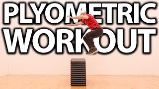 PLYOMETRIC WORKOUT FOR VERTICAL JUMP [upl. by Latrina316]