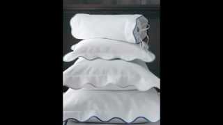 Monogrammed Bed Linens By Matouk [upl. by Stag]