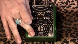 Greenchild G777 Dual Overdrive pedal demo [upl. by Foley]