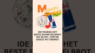 IDE MIGROS HET BESTE SCHNITZELBROT WO ES GIT TARTAR SAUCE MIT ENERGY [upl. by Arym]